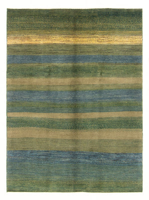 Tappeto Gabbeh - Persero - 208 x 150 cm - verde chiaro