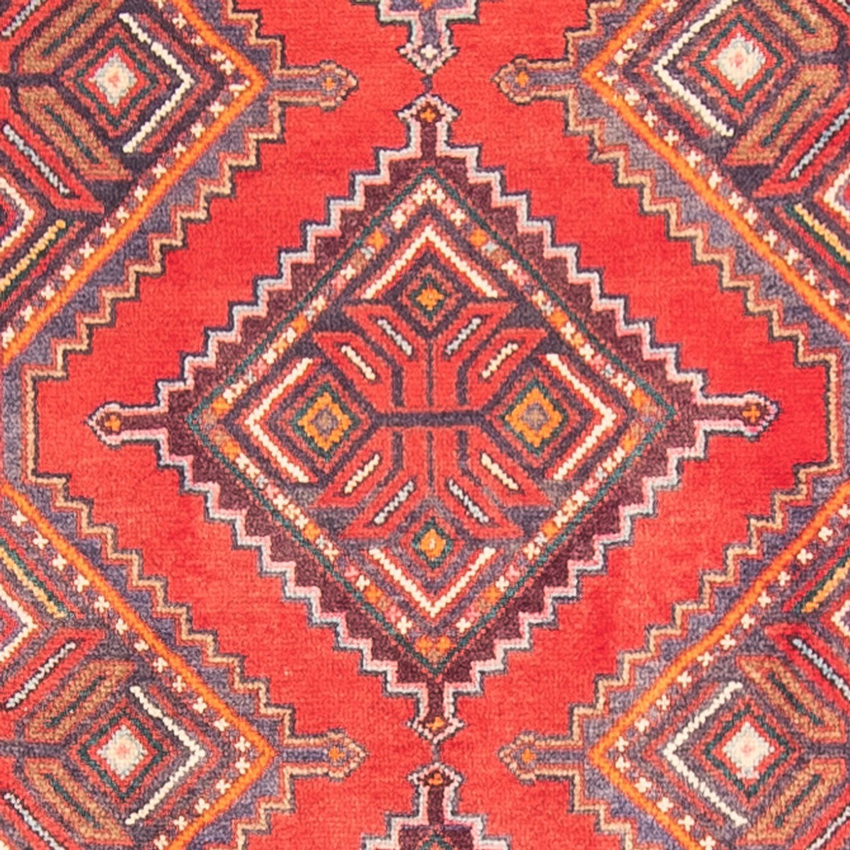 Läufer Perser - Nomadic - 300 x 102 cm - rot