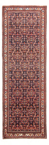 Tapis de Hamadan Tapis 107x295cm - Tapis persan - bleu foncé - Tapis de couloir / Bleu foncé / 107 x 295 cm Tapis de couloir