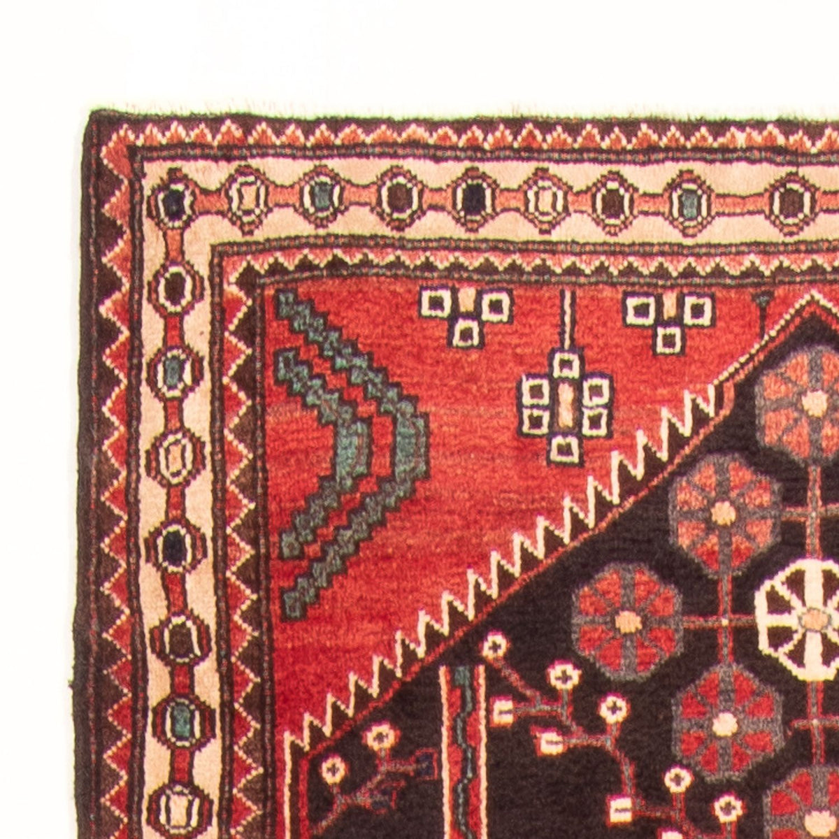 Hamadan Tappeto 124x324cm - Tappeto persiano - blu scuro