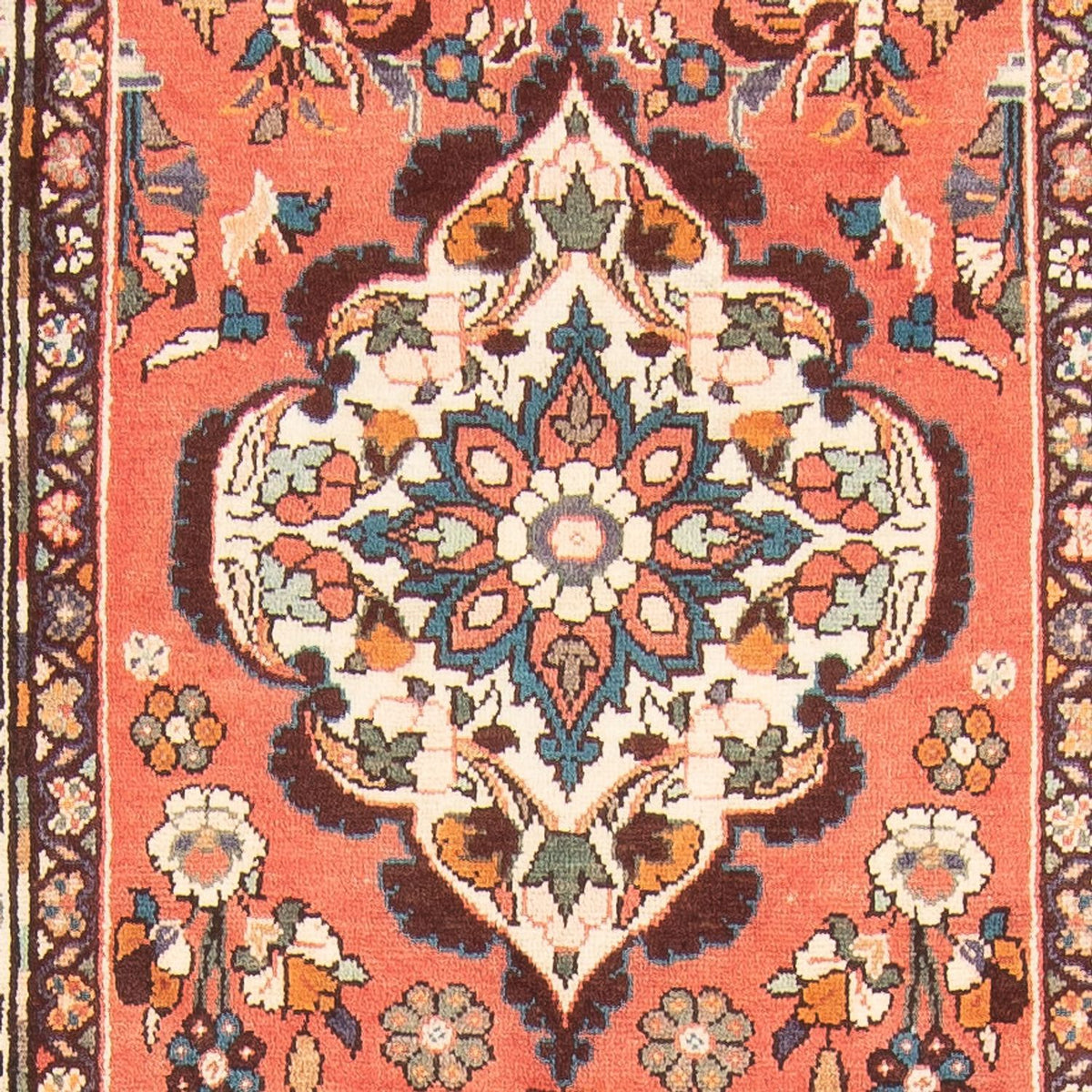 Läufer Perser - Nomadic - 449 x 127 cm - rot