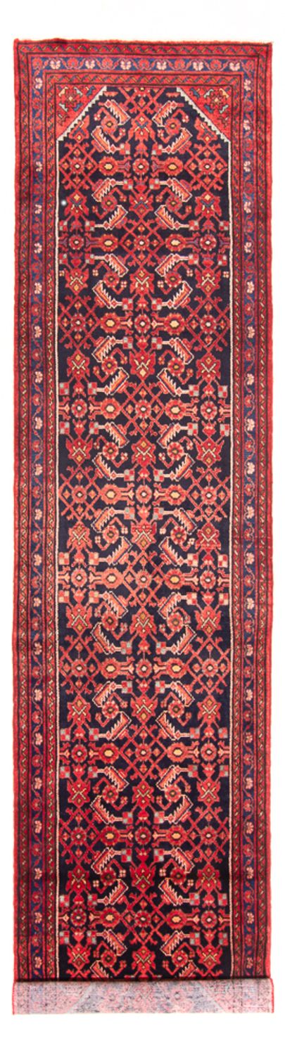 Läufer Perser - Nomadic - 410 x 108 cm - dunkelblau