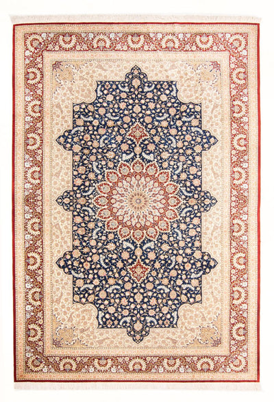 Tapis de Qom en soie Tapis 196x287cm - Tapis persan