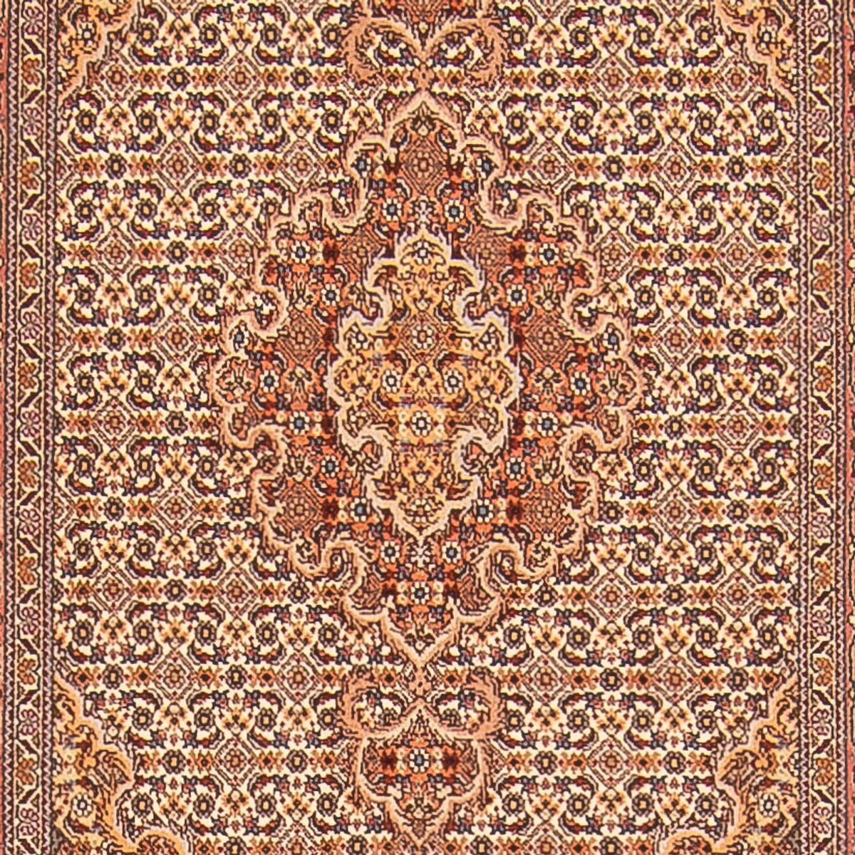 Läufer Perser - Täbriz - Royal - 400 x 78 cm - beige