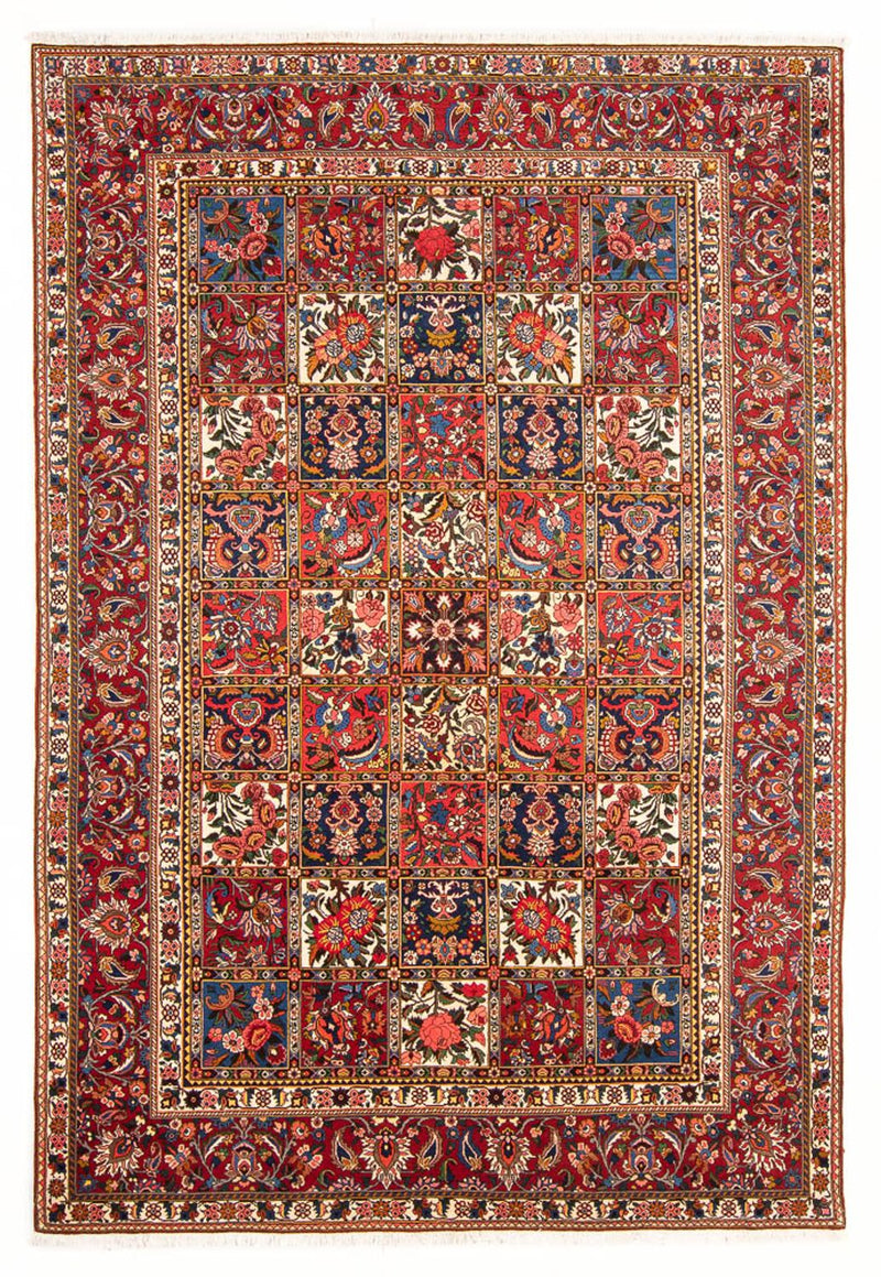 Perserteppich - Nomadic - 312 x 210 cm - dunkelrot