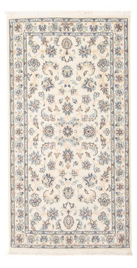 Tapis persan - Nain - Premium - 140 x 70 cm - crème