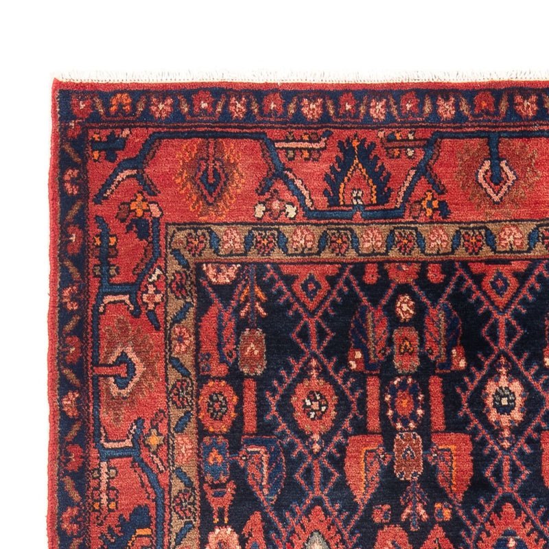 Perserteppich - Nomadic - 194 x 147 cm - dunkelblau