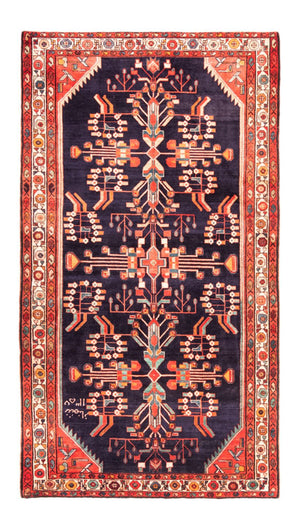 Perserteppich - Nomadic - 290 x 160 cm - dunkelblau