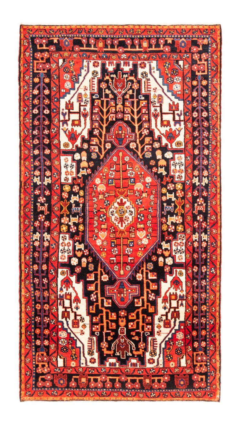 Perserteppich - Nomadic - 285 x 155 cm - dunkelblau