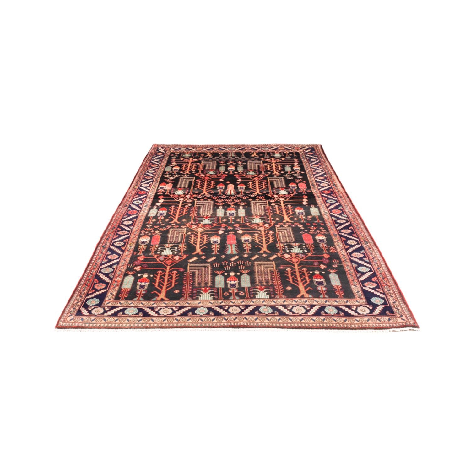 Perserteppich - Nomadic - 270 x 152 cm - dunkelblau