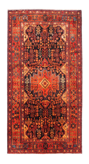 Perserteppich - Nomadic - 310 x 160 cm - dunkelblau
