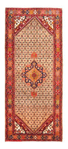 Tapis de Hamadan Tapis 135x307cm - Tapis persan - bleu foncé - Tapis de couloir / Bleu foncé / 135 x 307 cm Tapis de couloir