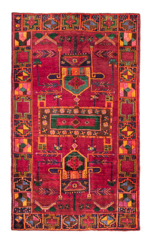 Perserteppich - Nomadic - 278 x 168 cm - rot