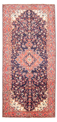 Tapis persan - Nomadic - 310 x 150 cm - bleu foncé