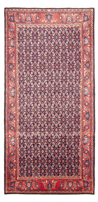 Tapis persan - Mir - 306 x 160 cm - bleu foncé