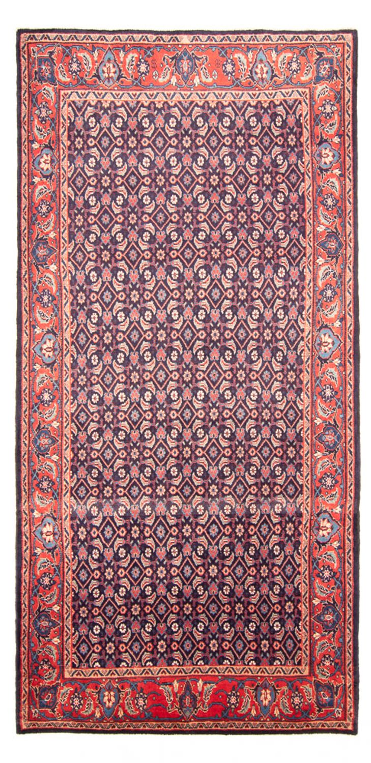 Perserteppich - Mir - 306 x 160 cm - dunkelblau
