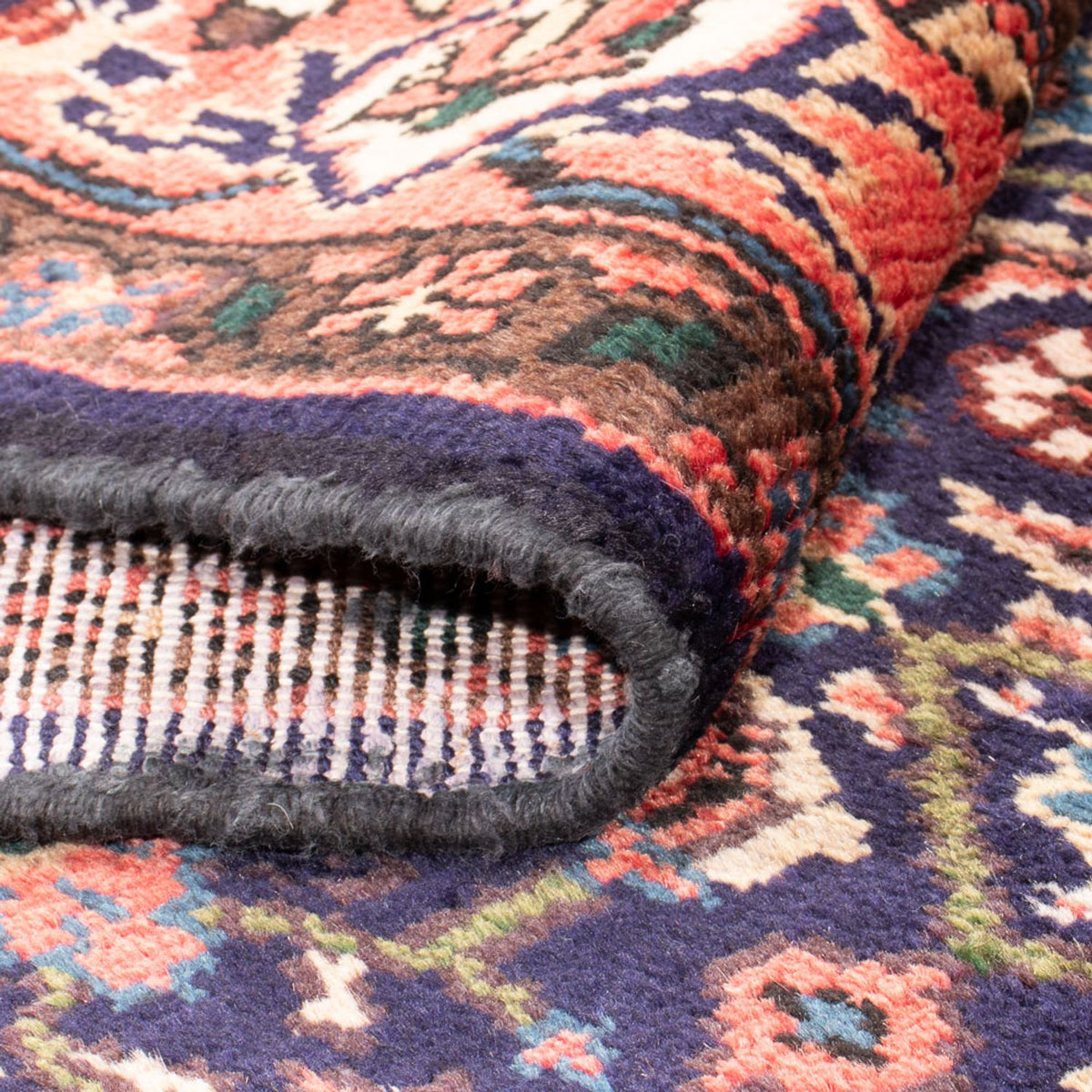 Läufer Perser - Nomadic - 300 x 140 cm - dunkelblau