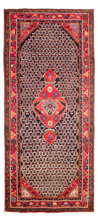Tapis persan - Nomadic - 313 x 152 cm - bleu foncé