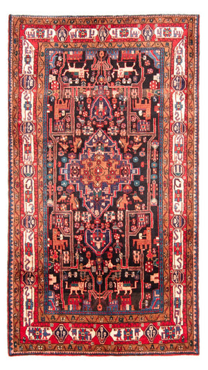 Perserteppich - Nomadic - 285 x 164 cm - dunkelblau