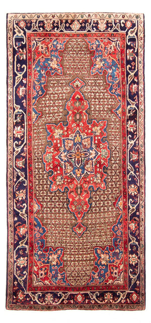 Perserteppich - Nomadic - 298 x 155 cm - dunkelblau