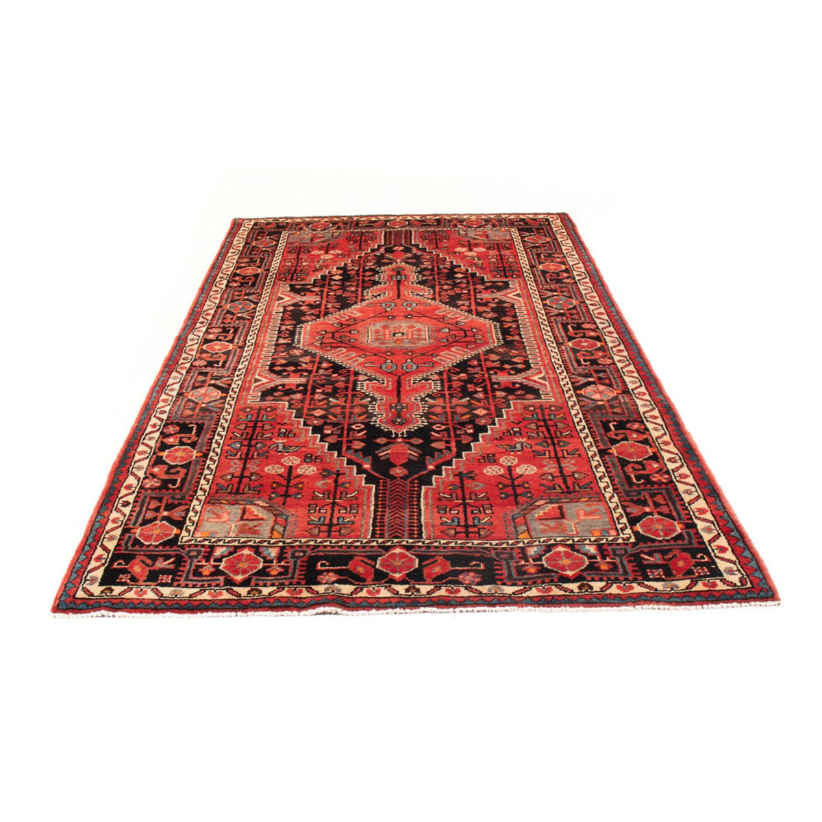 Perserteppich - Nomadic - 260 x 145 cm - dunkelblau