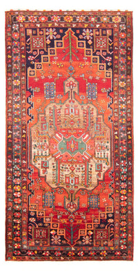 Tapis persan - Nomadic - 310 x 165 cm - rouge