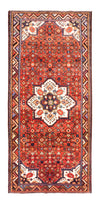 Tapis de Hosseinabad Tapis 158x350cm - Tapis persan - rouge - Tapis de couloir / Rouge / 158 x 350 cm Tapis de couloir