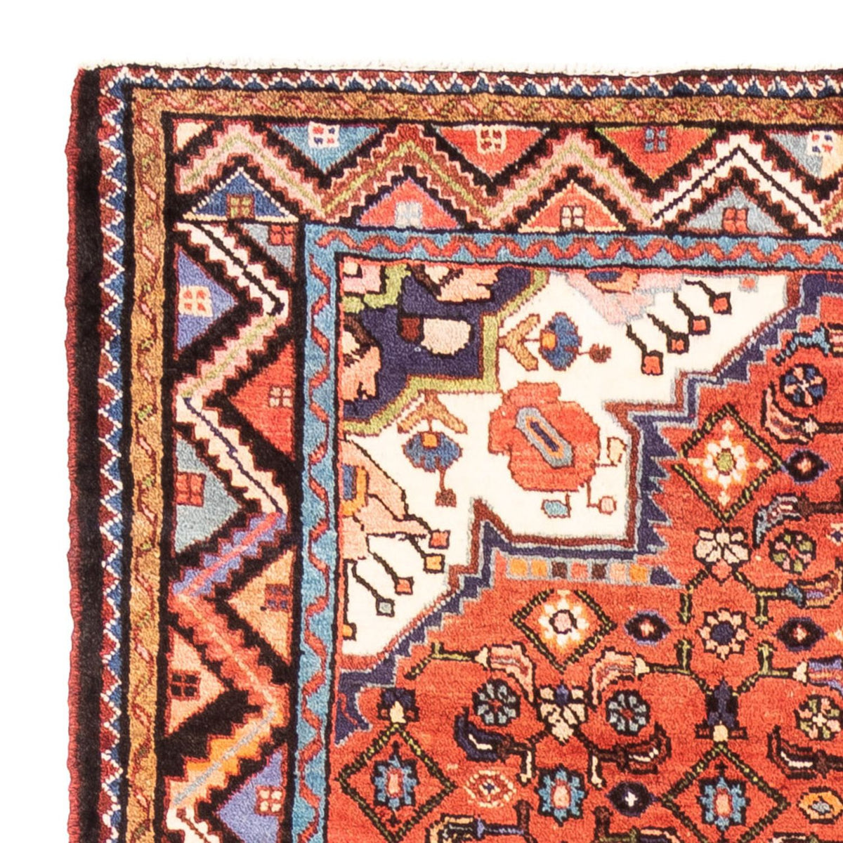 Hosseinabad Tappeto 158x350cm - Tappeto persiano - rosso