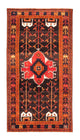 Perserteppich - Nomadic - 303 x 162 cm - dunkelblau