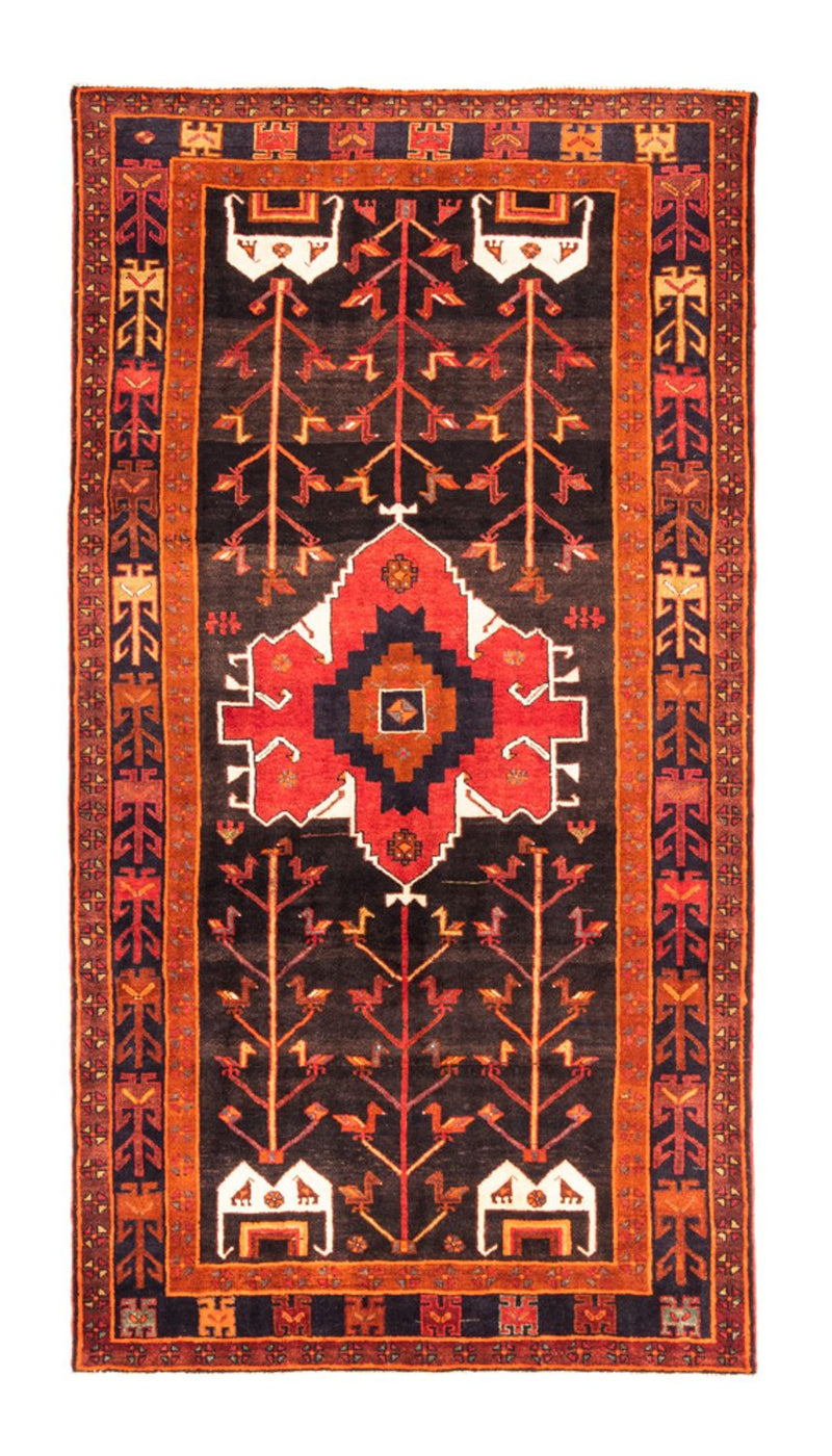 Perserteppich - Nomadic - 303 x 162 cm - dunkelblau