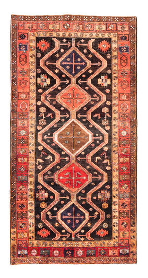 Perserteppich - Nomadic - 296 x 153 cm - dunkelblau
