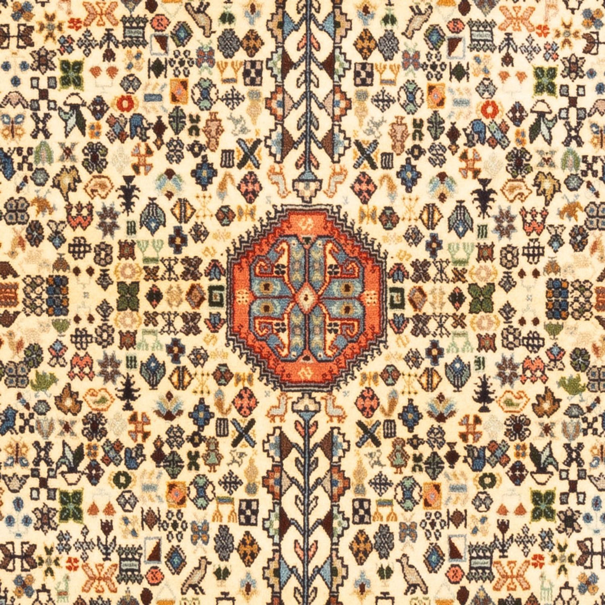 Perserteppich - Nomadic - 148 x 100 cm - beige