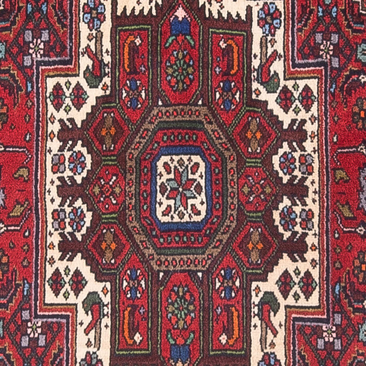 Perserteppich - Nomadic - 132 x 81 cm - creme