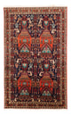 Perserteppich - Nomadic - 165 x 103 cm - bordeauxrot