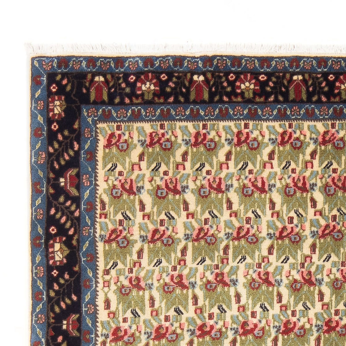 Perserteppich - Nomadic - 213 x 138 cm - hellgrün