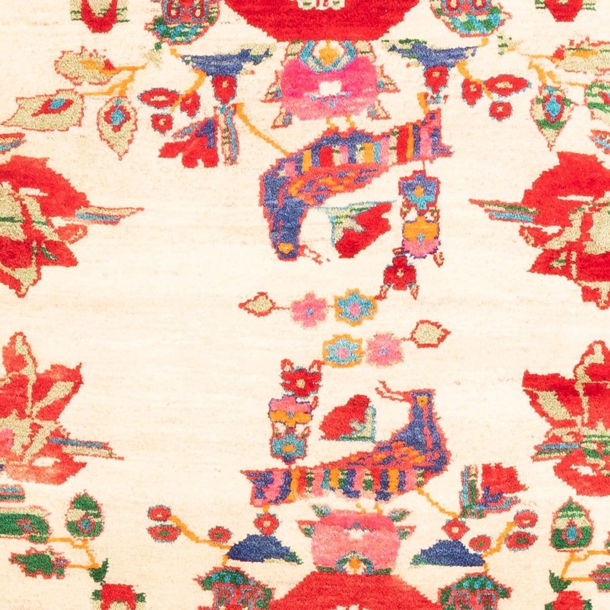 Perserteppich - Nomadic - 145 x 113 cm - creme