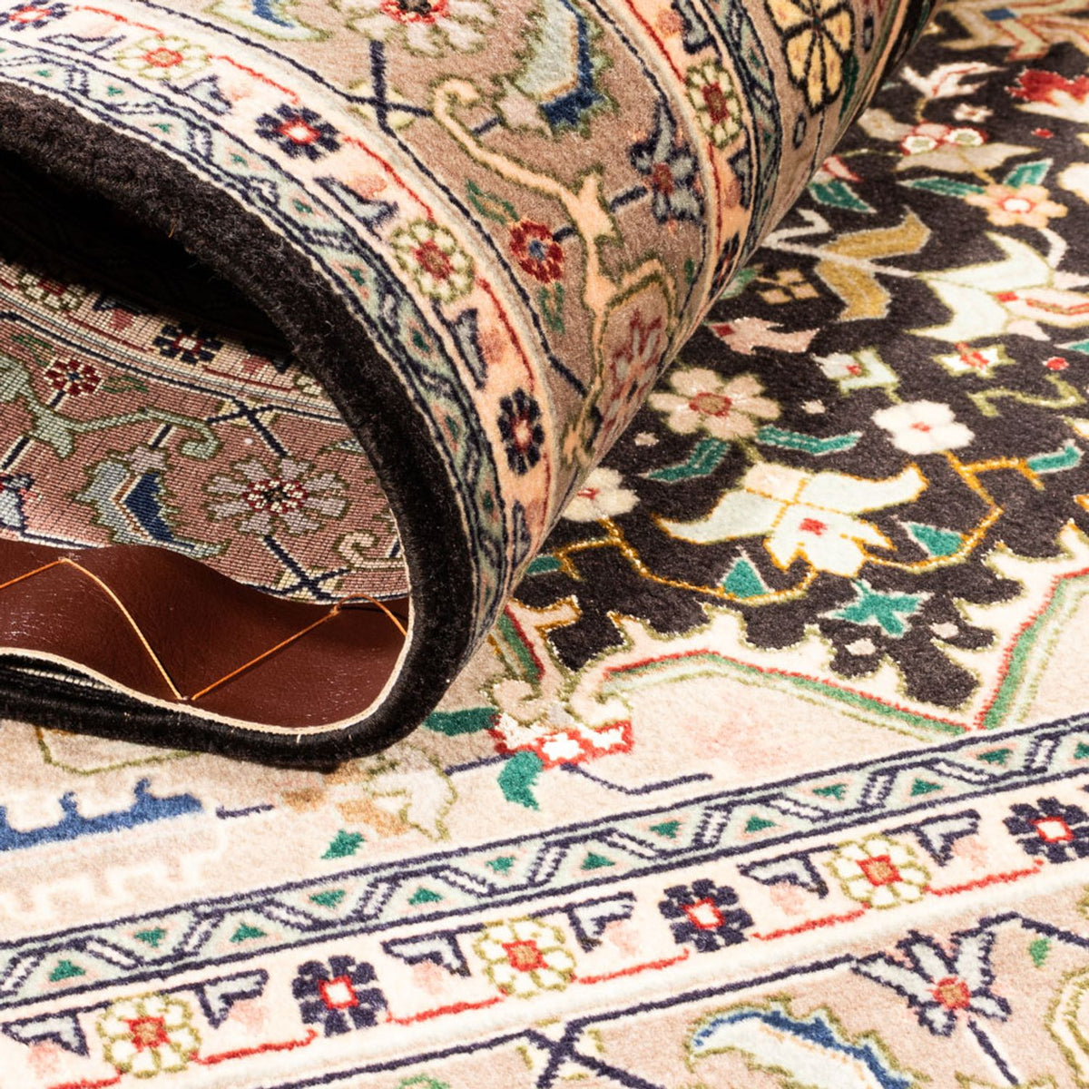 Perserteppich - Nomadic - 146 x 100 cm - dunkelblau