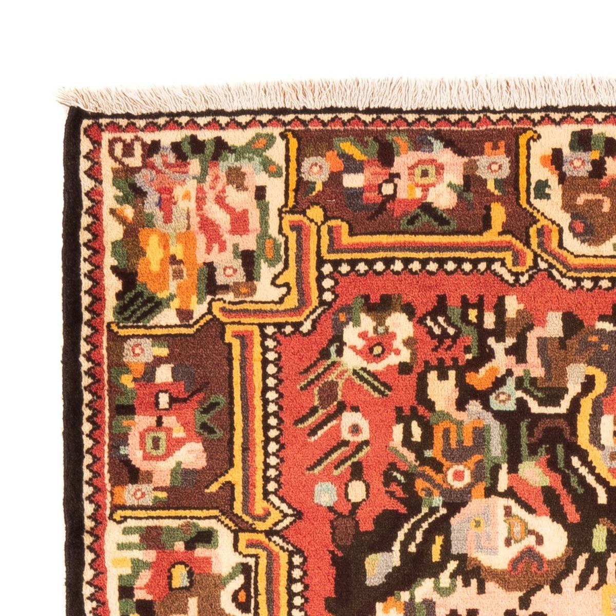 Perserteppich - Nomadic - 153 x 108 cm - orange