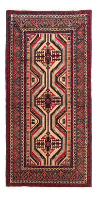 Tapis de couloir Tapis Belutsch - 181 x 94 cm - beige foncé
