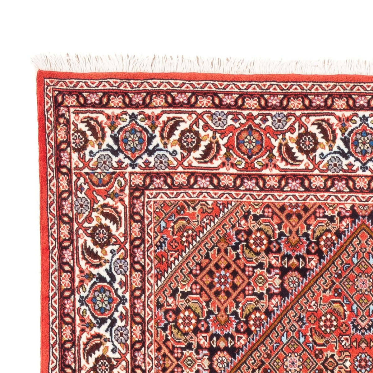 Bidjar - Bukan Tapis 106x186cm - Tapis persan - rouge