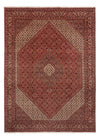Tappeto Bidjar - Bukan 250x350cm - Tappeto persiano - rosso scuro - Rettangolo / Rosso scuro / 250 x 350 cm Rettangolo