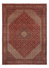 Tapis persan - Bidjar - 350 x 250 cm - rouge foncé