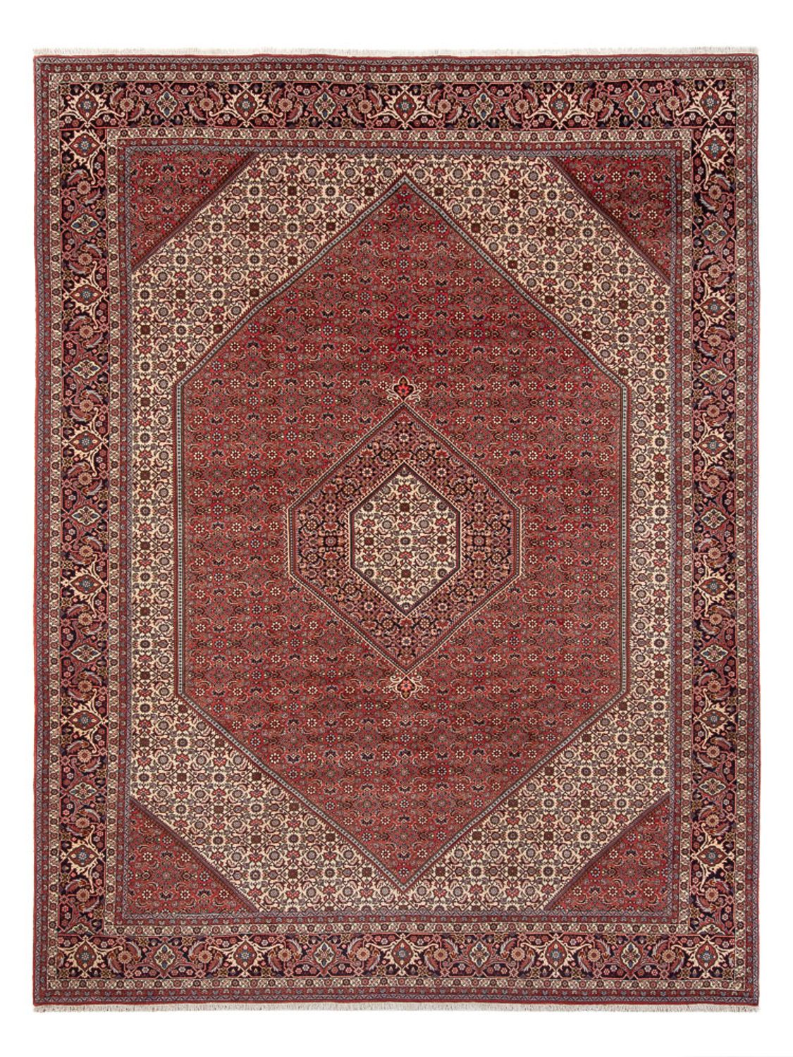 Perserteppich - Bidjar - Royal - 348 x 250 cm - dunkelrot