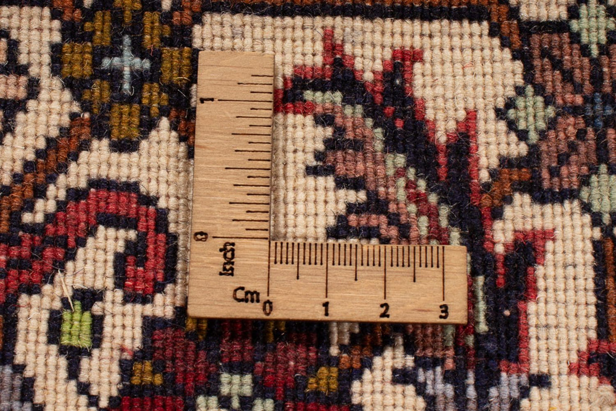 Perserteppich - Bidjar - Royal - 299 x 244 cm - dunkelrot