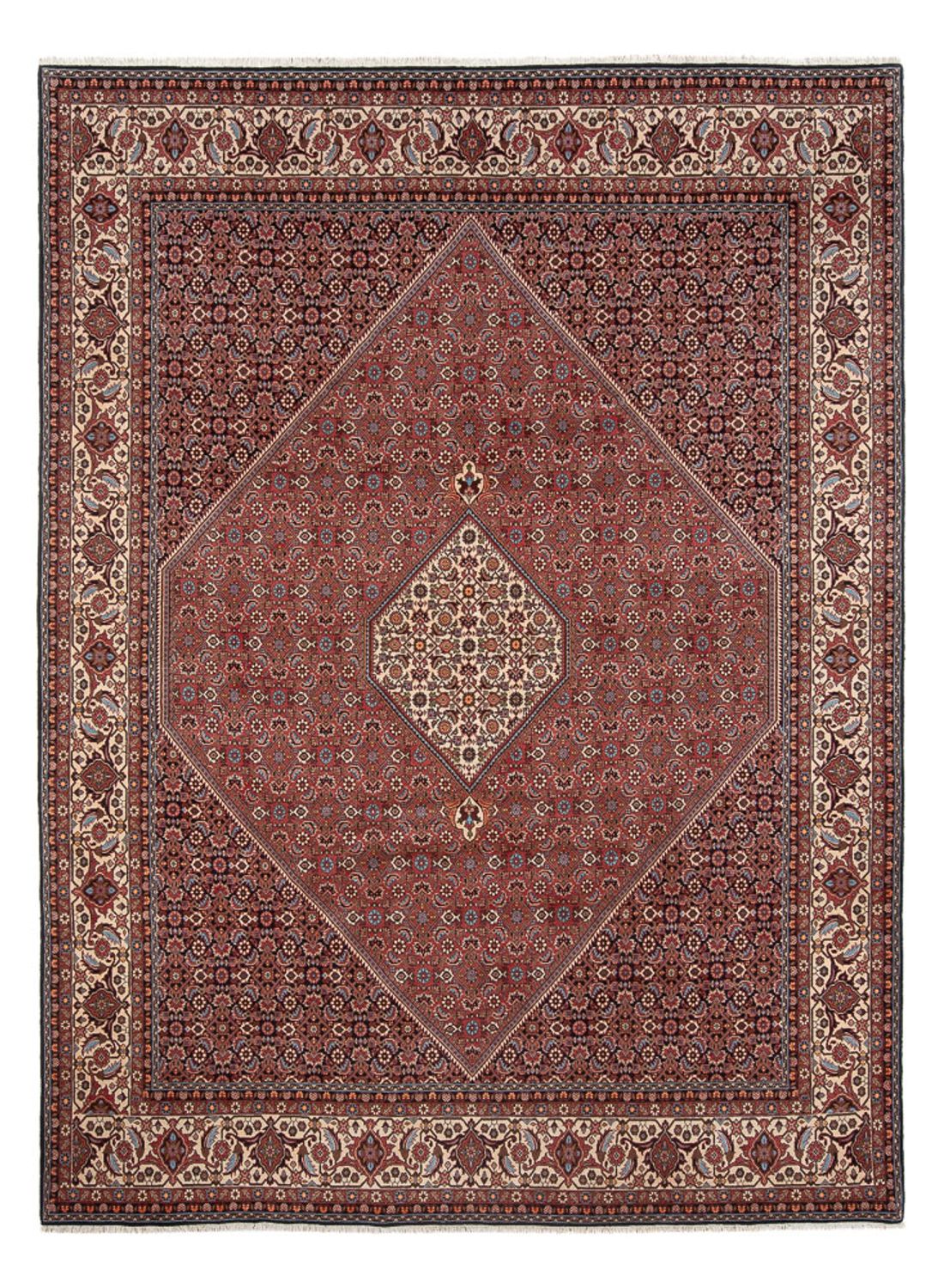 Perserteppich - Bidjar - Royal - 350 x 247 cm - dunkelrot