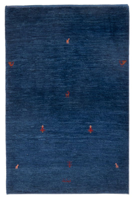 Tappeto Gabbeh - Persero - 162 x 100 cm - blu scuro