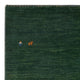 Gabbeh Teppich - Perser - 151 x 104 cm - dunkelgrün