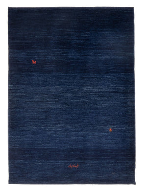 Tappeto Gabbeh - Persero - 162 x 108 cm - blu scuro