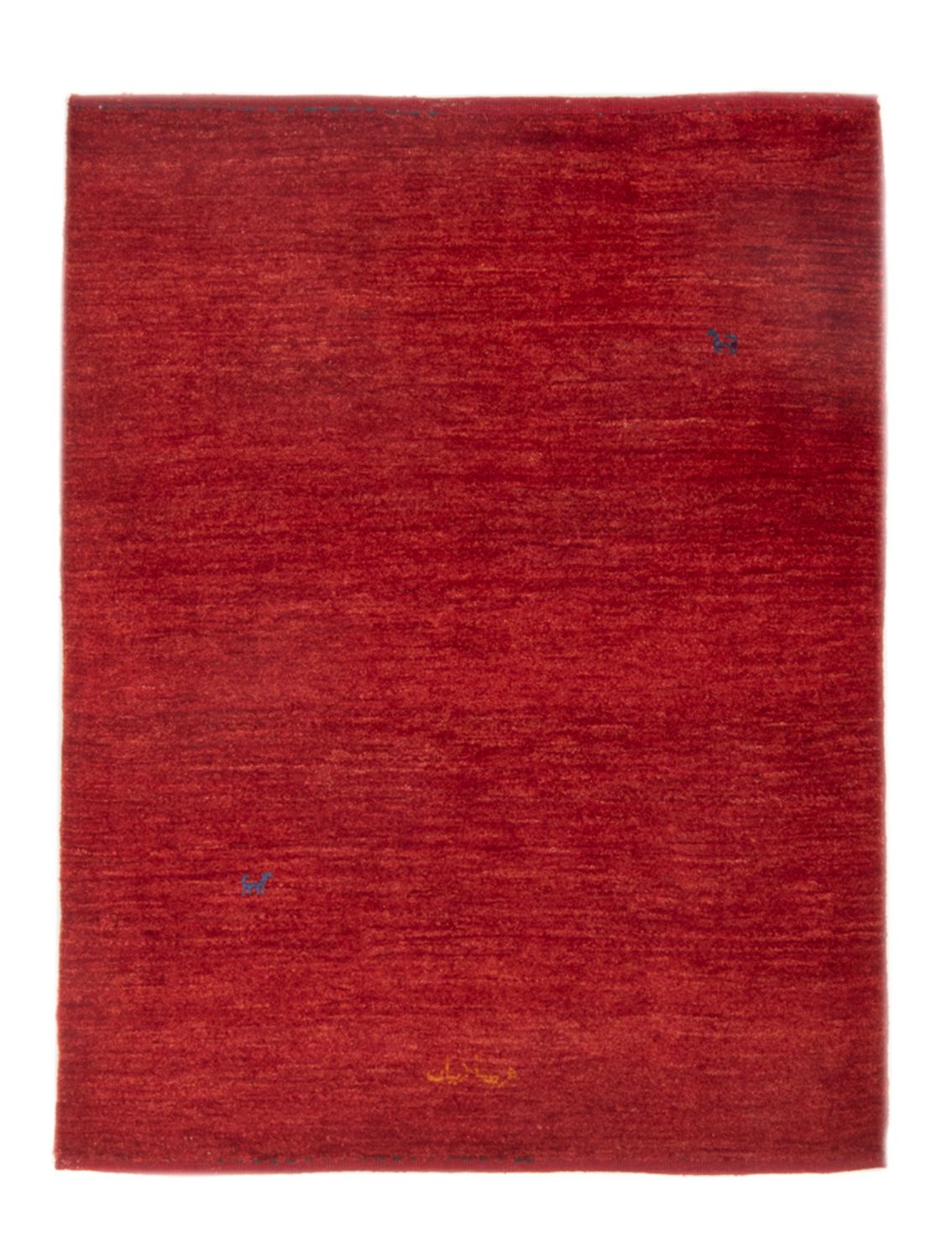 Gabbeh Teppich - Perser - 143 x 101 cm - rot
