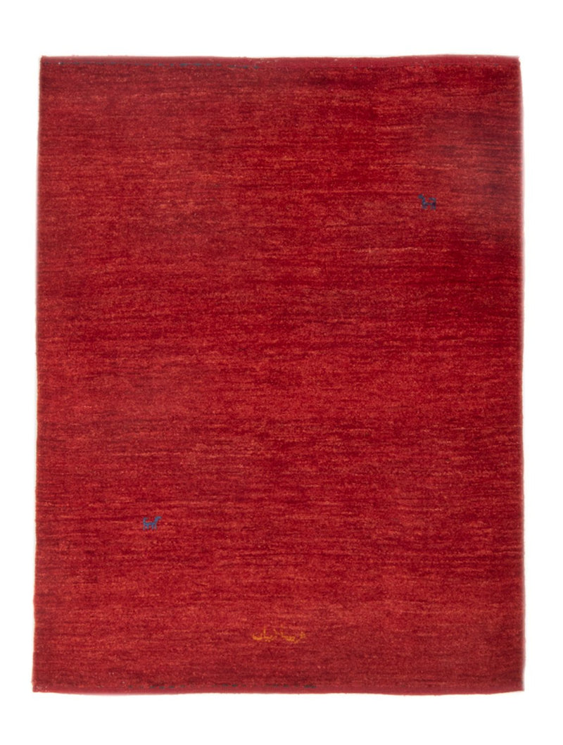 Gabbeh Teppich - Perser - 143 x 101 cm - rot